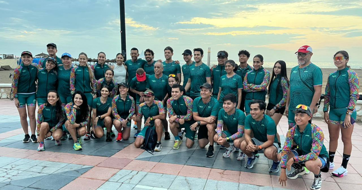 El equipo mexicano desde Málaga El equipo mexicano desde Málaga