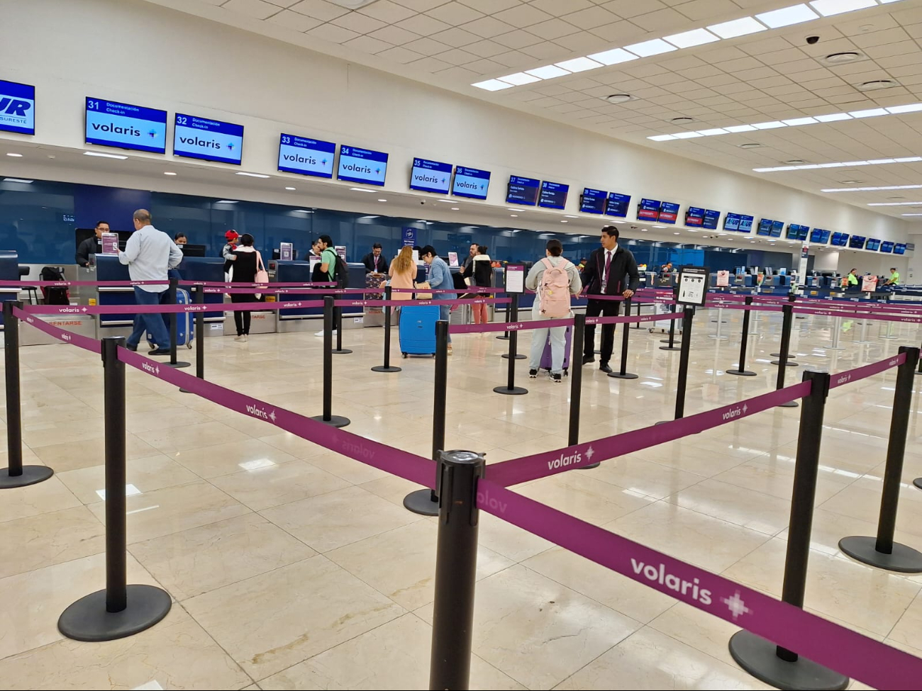 La movilidad en el aeropuerto de Mérida comienza a aumentar La movilidad en el aeropuerto de Mérida comienza a aumentar