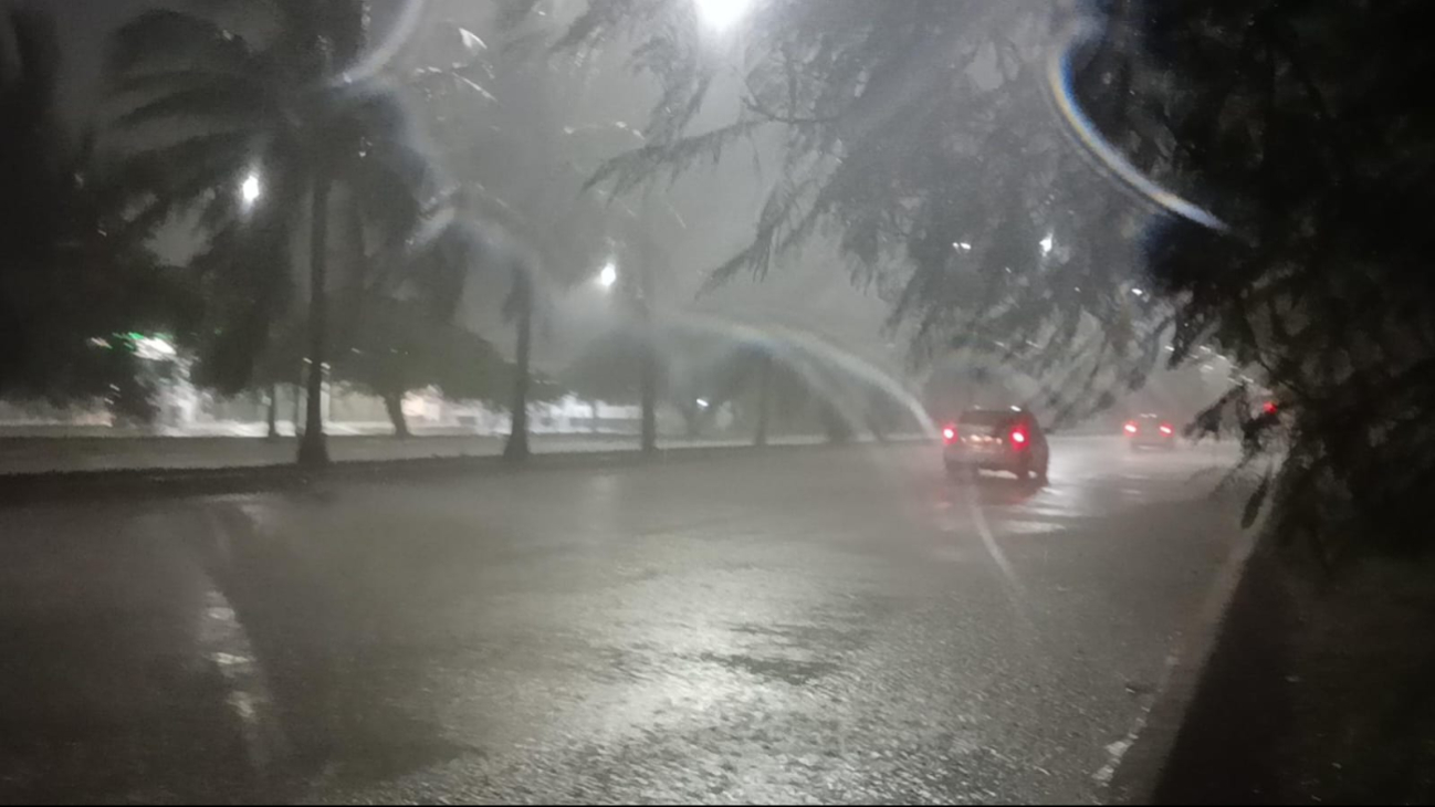 Las lluvias ya están afectando la ciudad Las lluvias ya están afectando la ciudad
