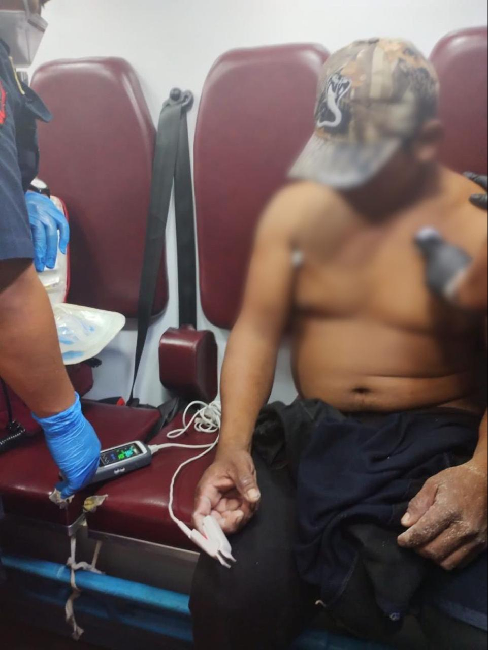 Los pescadores fueron proveídos de atención médica tras casi una semana de haber zarpado. Los pescadores fueron proveídos de atención médica tras casi una semana de haber zarpado.