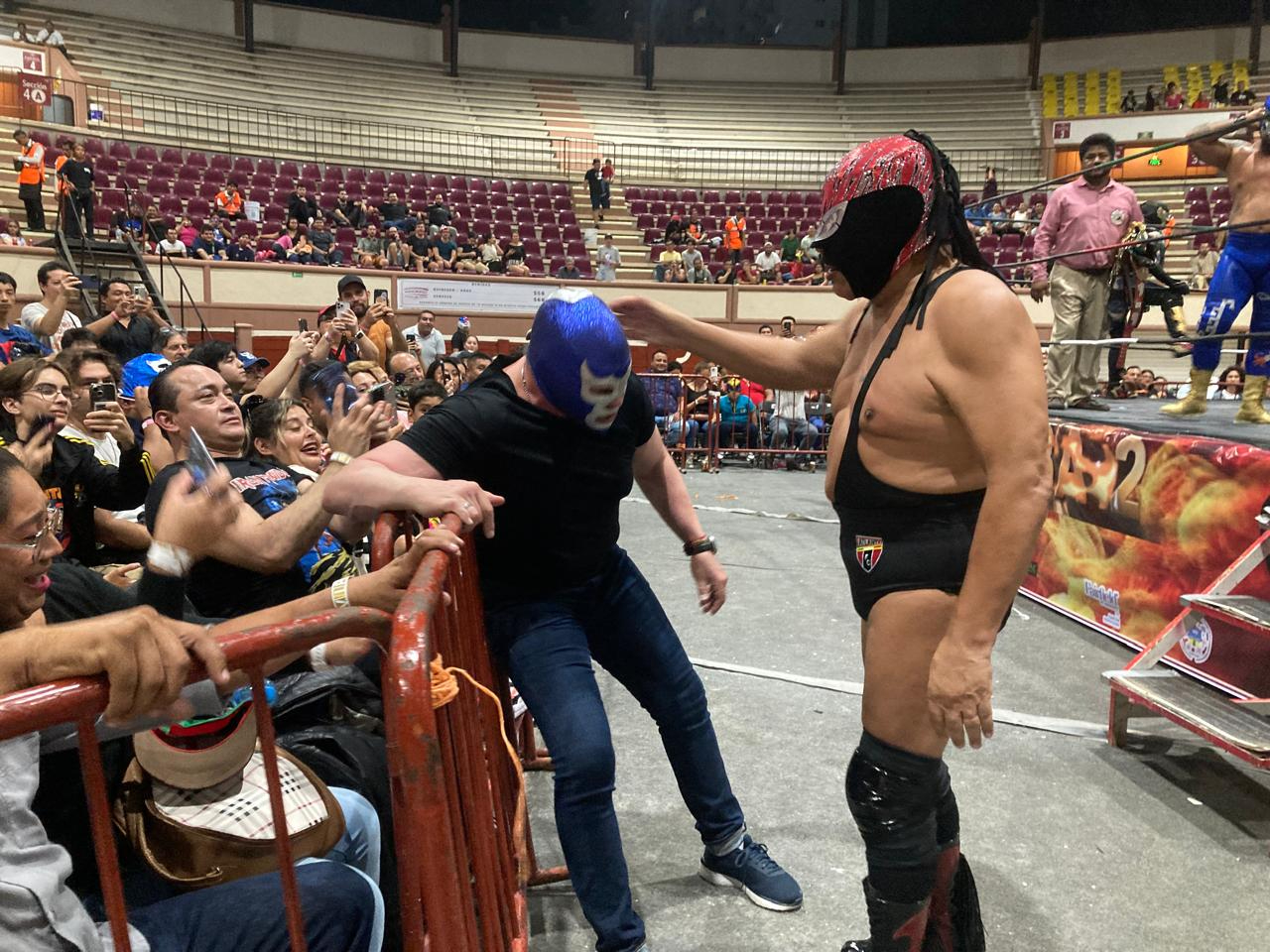 “Que a Blue Demon junior no se le olvide que antes que el, estoy yo en los cuadriláteros”: declaró Fuerza Guerrera 