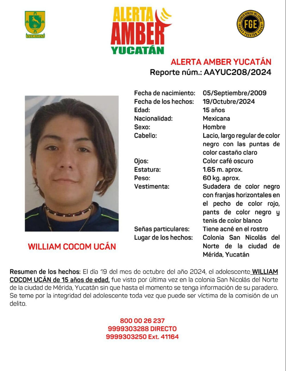 Los dos menores desaparecieron en la colonia San Nicolás Norte Los dos menores desaparecieron en la colonia San Nicolás Norte