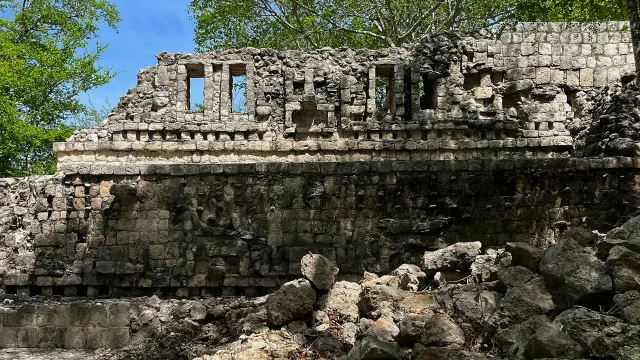 Templo de Kinich Ahau en Campeche Templo de Kinich Ahau en Campeche