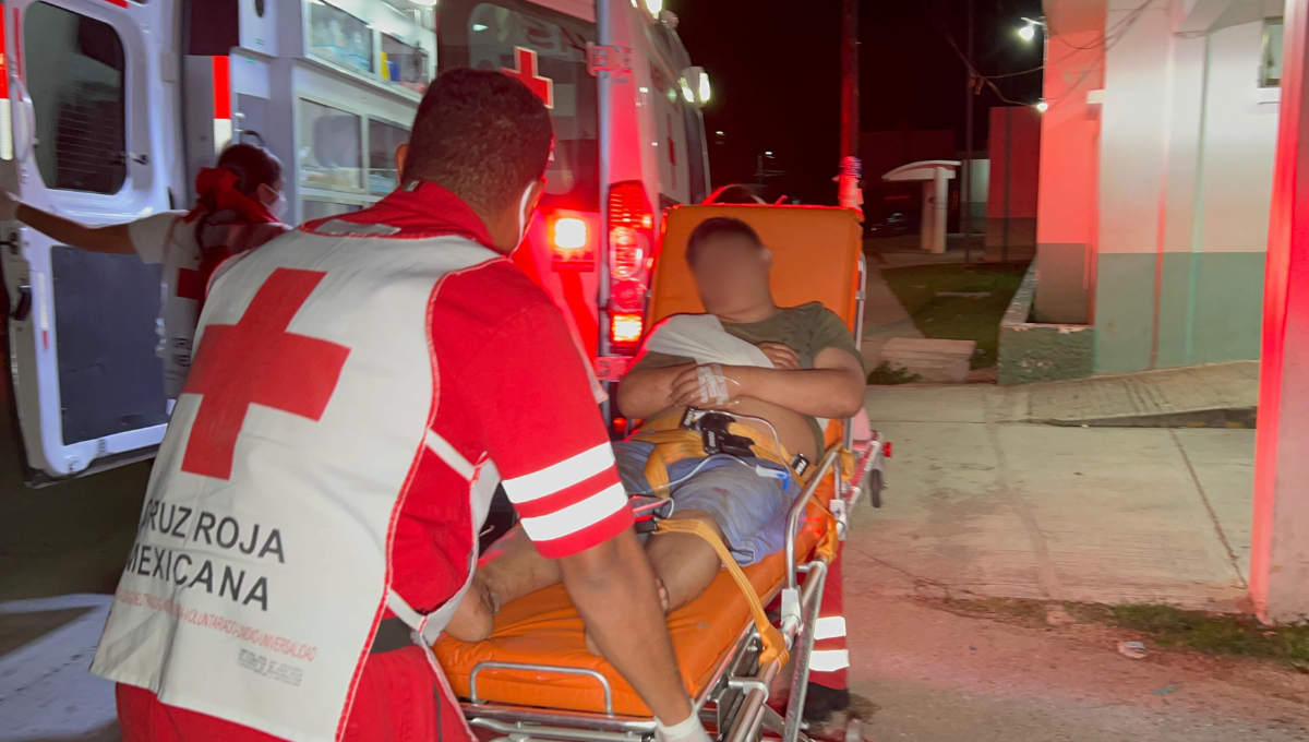 Los lesionados fueron trasladados al hospital por sus heridas Los lesionados fueron trasladados al hospital por sus heridas
