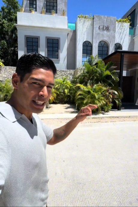 Por medio de TikTok se compartió el recorrido en la famosa casa Por medio de TikTok se compartió el recorrido en la famosa casa
