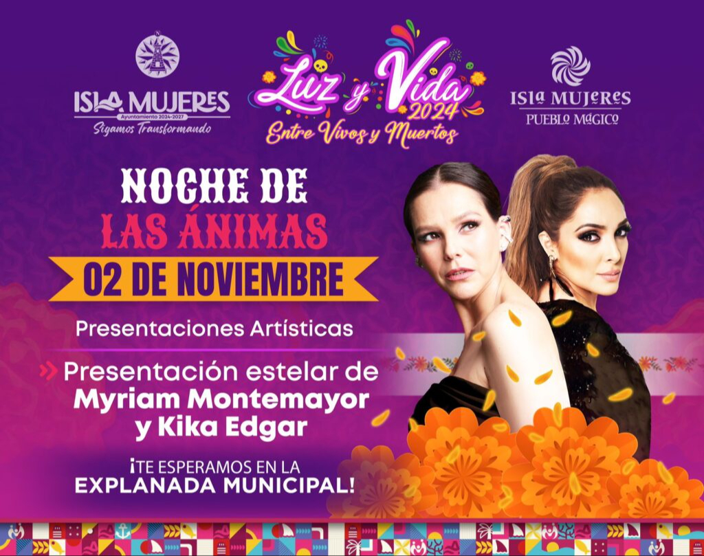El evento cerrará con las presentaciones de Myriam Montemayor y Kika Edgar El evento cerrará con las presentaciones de Myriam Montemayor y Kika Edgar