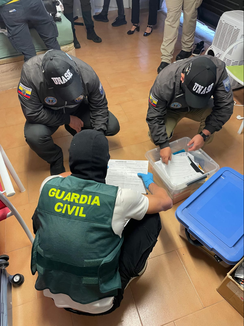 La Guardia Civil española detuvo a dos cabecillas de la banda narco ecuatoriana Los Tiguerones La Guardia Civil española detuvo a dos cabecillas de la banda narco ecuatoriana Los Tiguerones