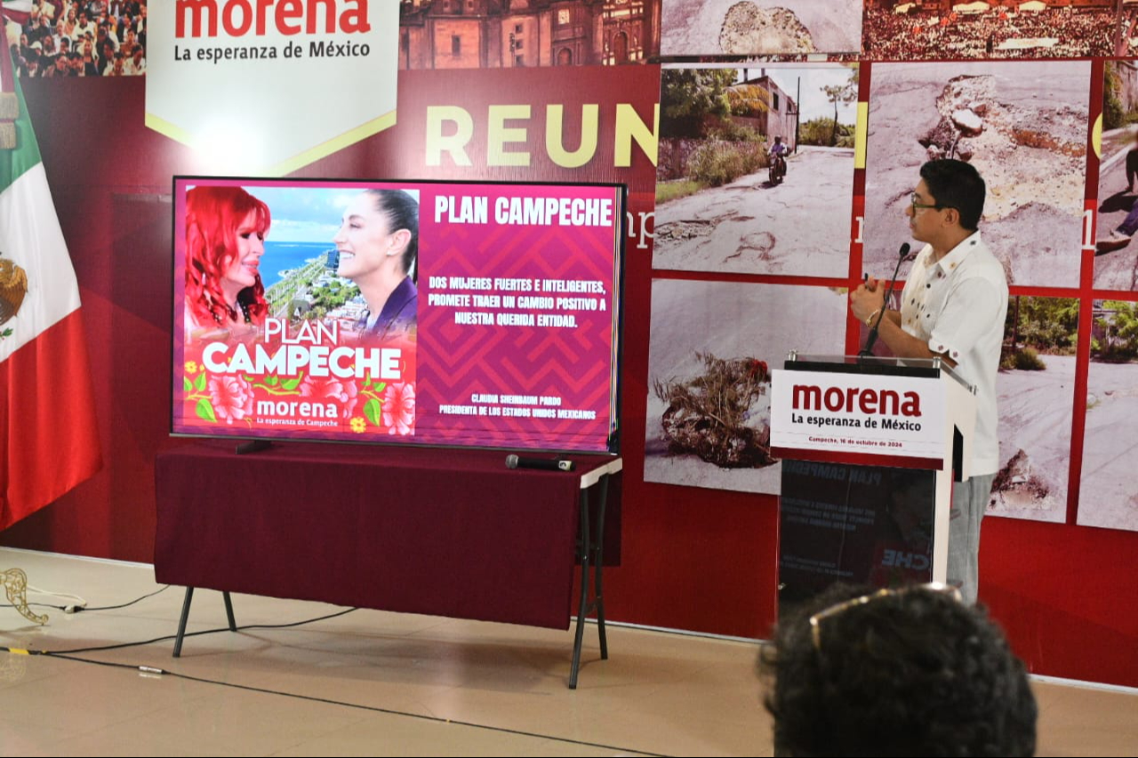Reyes León hizo hincapié al Plan Campeche de Claudia Sheinbaum Reyes León hizo hincapié al Plan Campeche de Claudia Sheinbaum