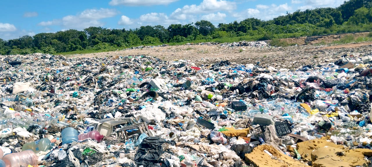 El encargado del sitio dijo que diariamente se reciben más de 10 toneladas de desechos El encargado del sitio dijo que diariamente se reciben más de 10 toneladas de desechos