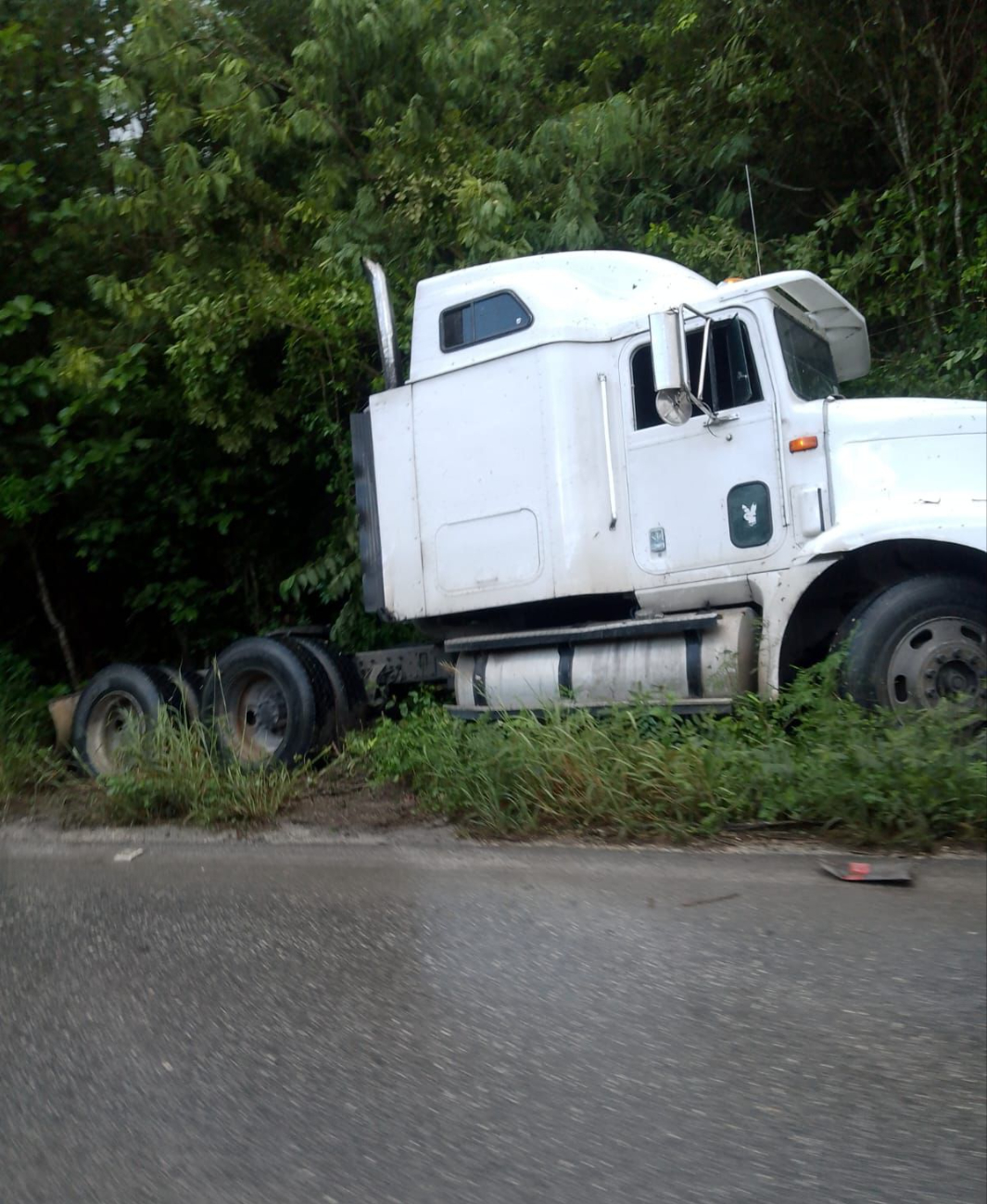 En el accidente no se reportaron heridos En el accidente no se reportaron heridos