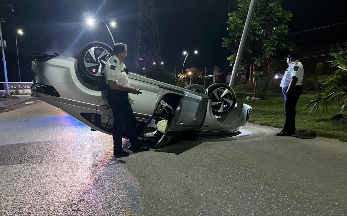 Cancún; reportan al menos tres accidentes viales durante las primeras horas del viernes