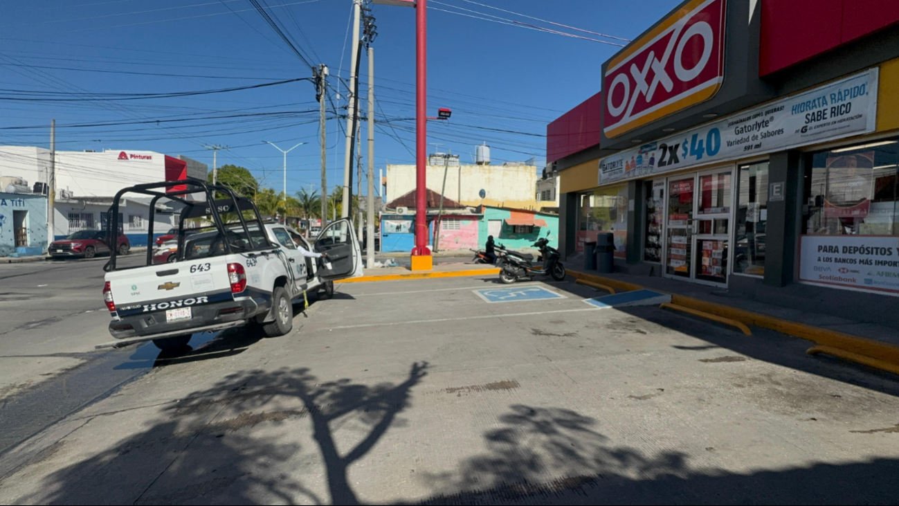 La policía estatal preventiva llegó al sitio, pero no logró capturar al delincuente La policía estatal preventiva llegó al sitio, pero no logró capturar al delincuente