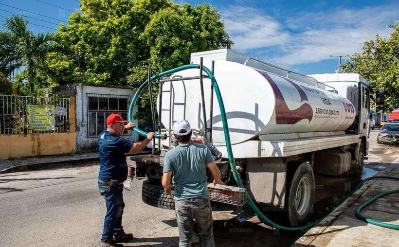 Colonias de Chetumal continúan sin agua Colonias de Chetumal continúan sin agua