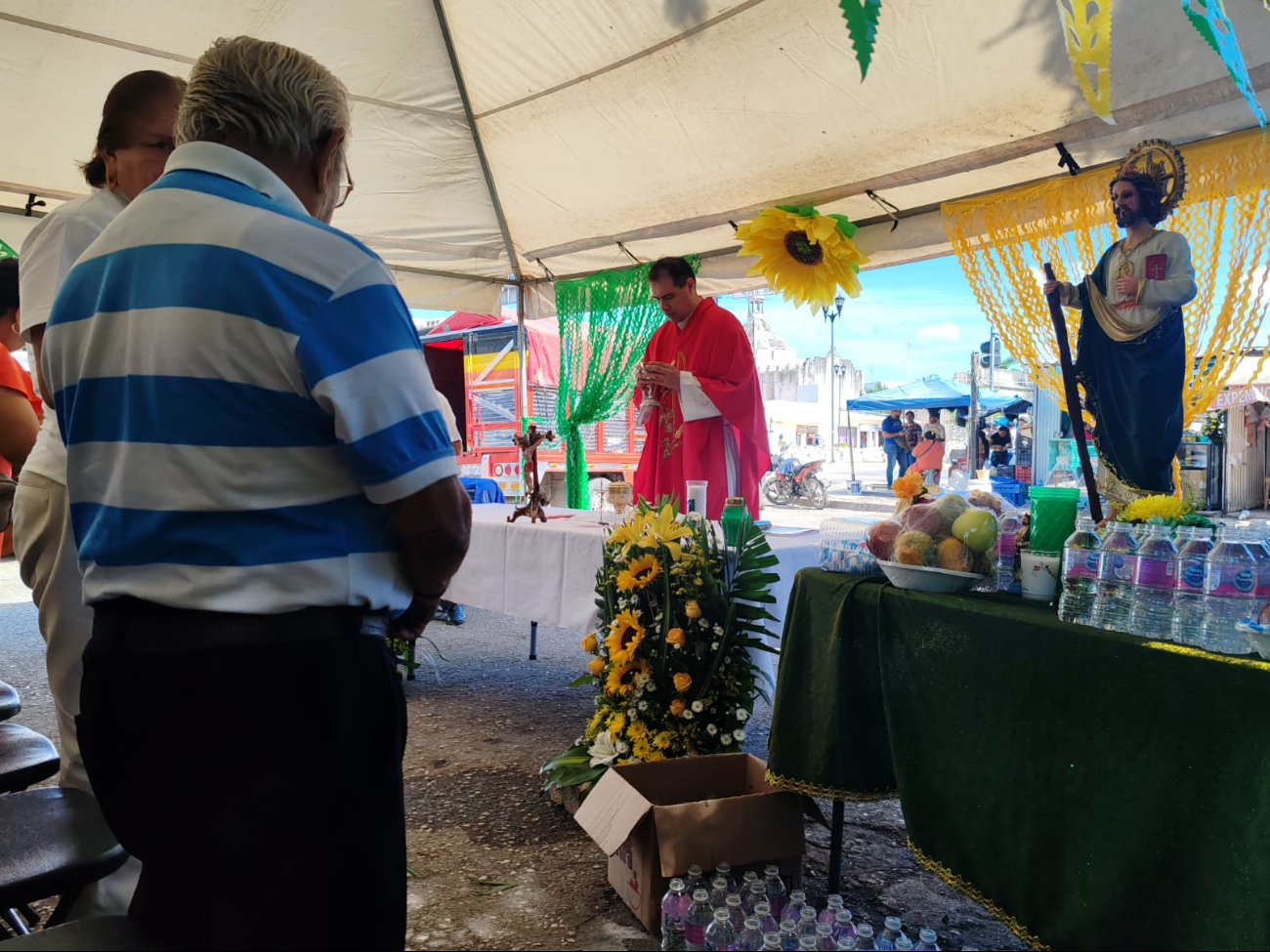 El sacerdote llamó a los feligreses a ser discípulos de Jesús, como San Judas Tadeo El sacerdote llamó a los feligreses a ser discípulos de Jesús, como San Judas Tadeo