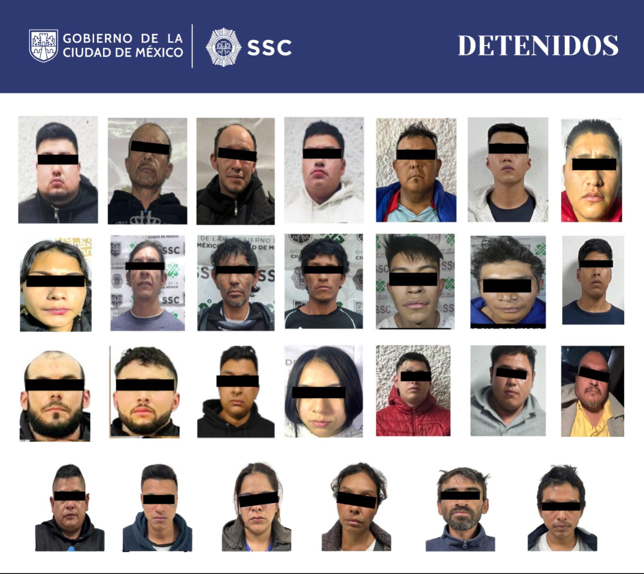 Hallan Narcotúnel en Xochimilco; 27 detenidos por la SSC
