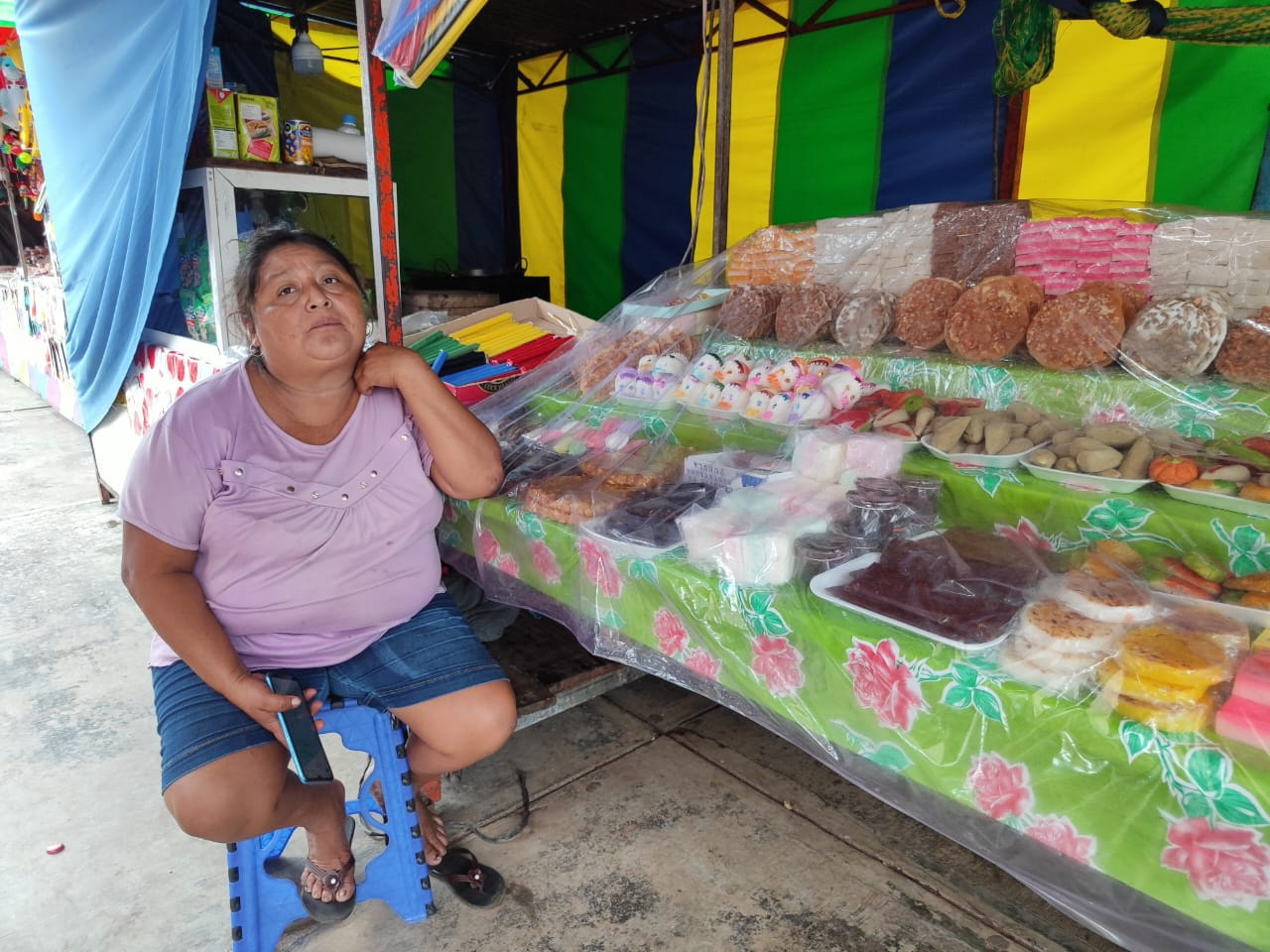  Precio del azúcar "amenaza" venta de dulces para Día de Muertos en Peto, Yucatán    