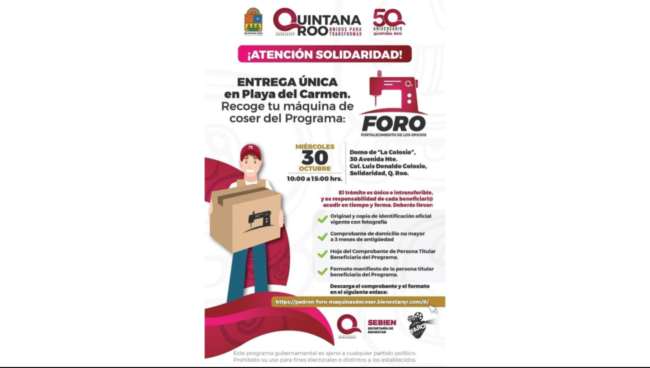 Los beneficiarios deben haberse registrado previamente y cumplir con ciertos requisitos Los beneficiarios deben haberse registrado previamente y cumplir con ciertos requisitos