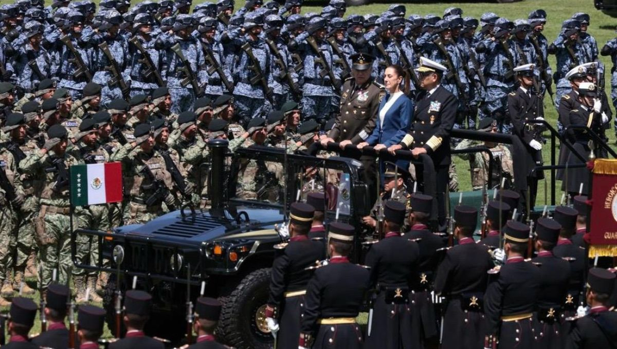 Presidenta Claudia Sheinbaum, Comandanta Suprema de las Fuerzas Armadas Presidenta Claudia Sheinbaum, Comandanta Suprema de las Fuerzas Armadas