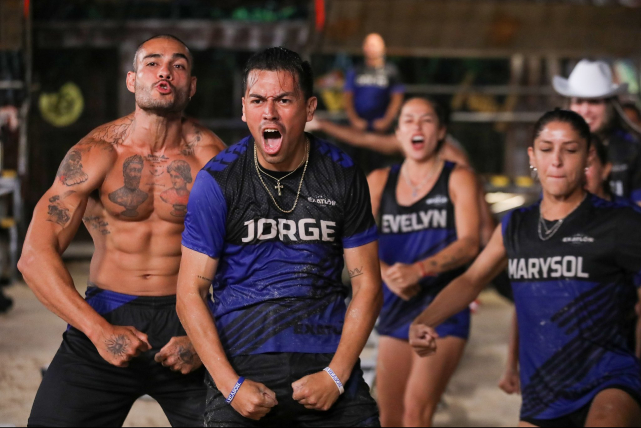 El equipo azul en Exatlón El equipo azul en Exatlón