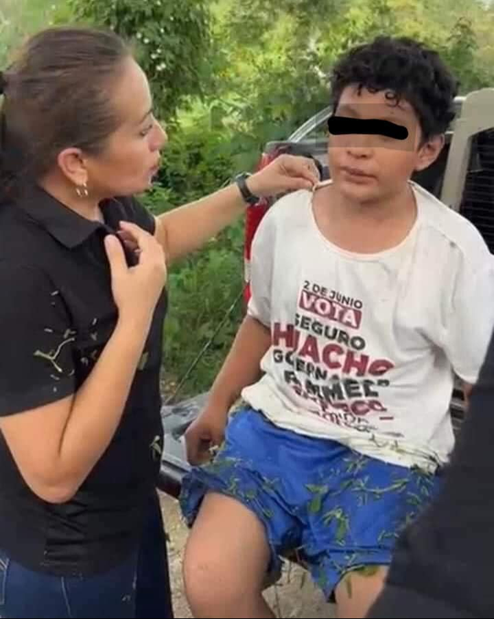 Lionel fue encontrado con ropa diferente y recibió atención médica Lionel fue encontrado con ropa diferente y recibió atención médica