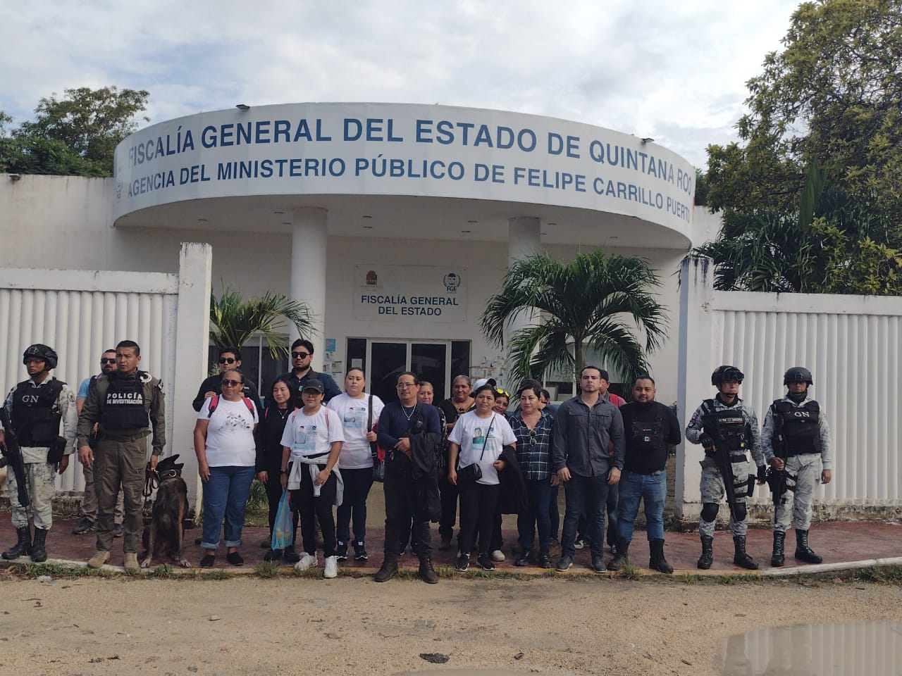 Colectivo de búsqueda de desaparecidos  da inicio a operativo en Felipe Carrillo Puerto