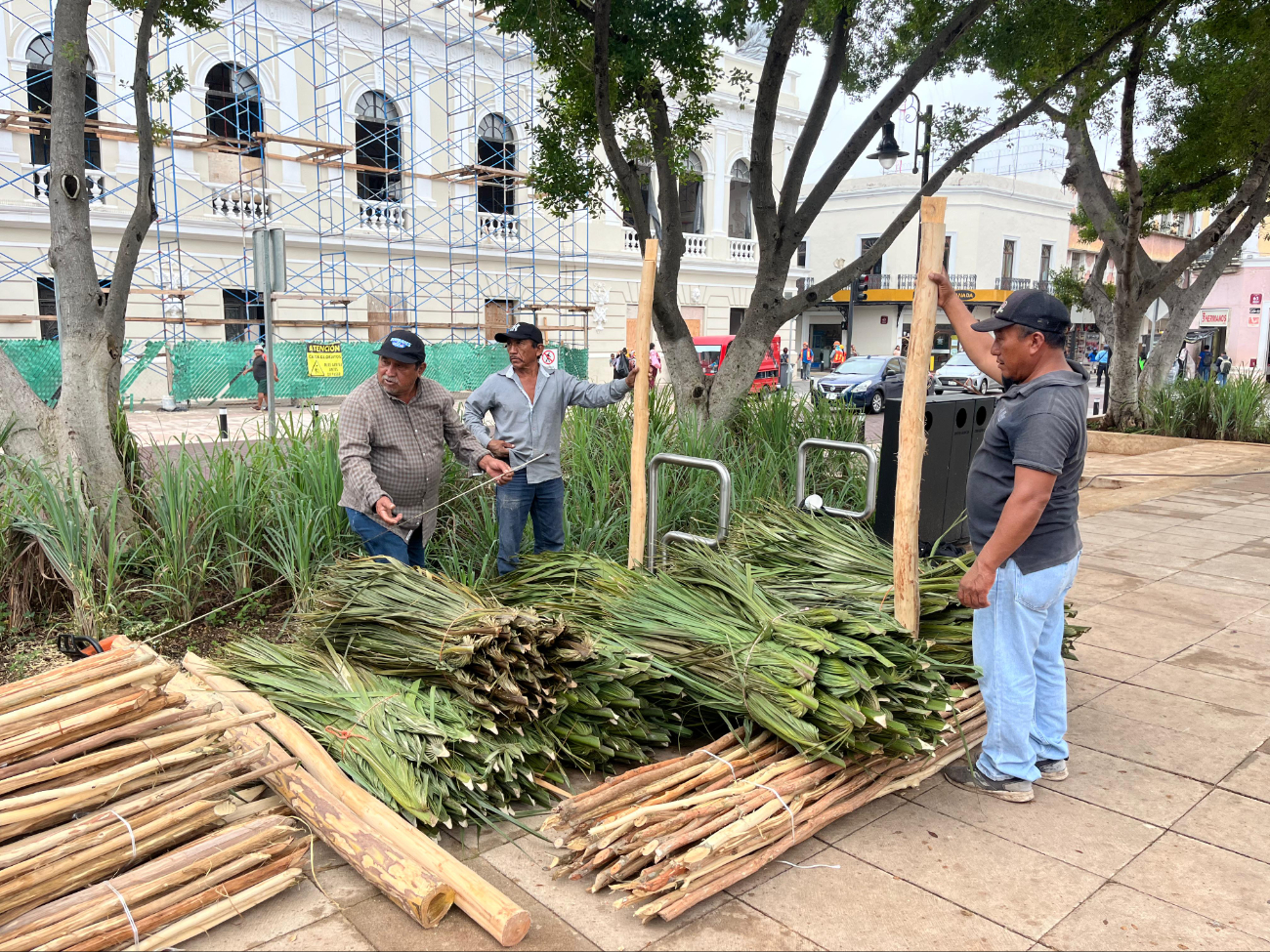 Realizan la instalación de la Gran Muestra Estatal de Altares Realizan la instalación de la Gran Muestra Estatal de Altares