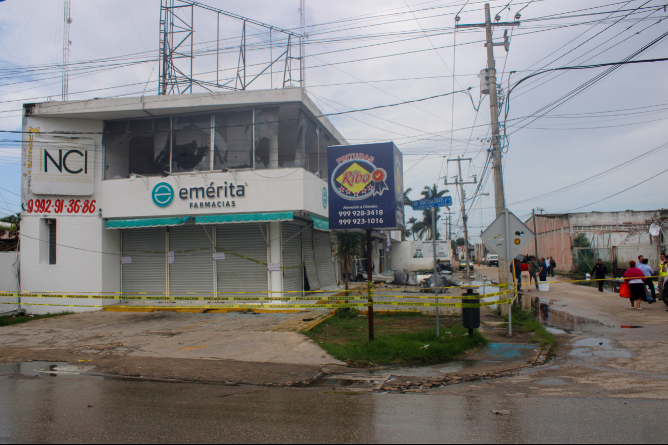 Bomberos de la SSP aseguraron la zona y confirmaron que no hubo personas lesionadas Bomberos de la SSP aseguraron la zona y confirmaron que no hubo personas lesionadas