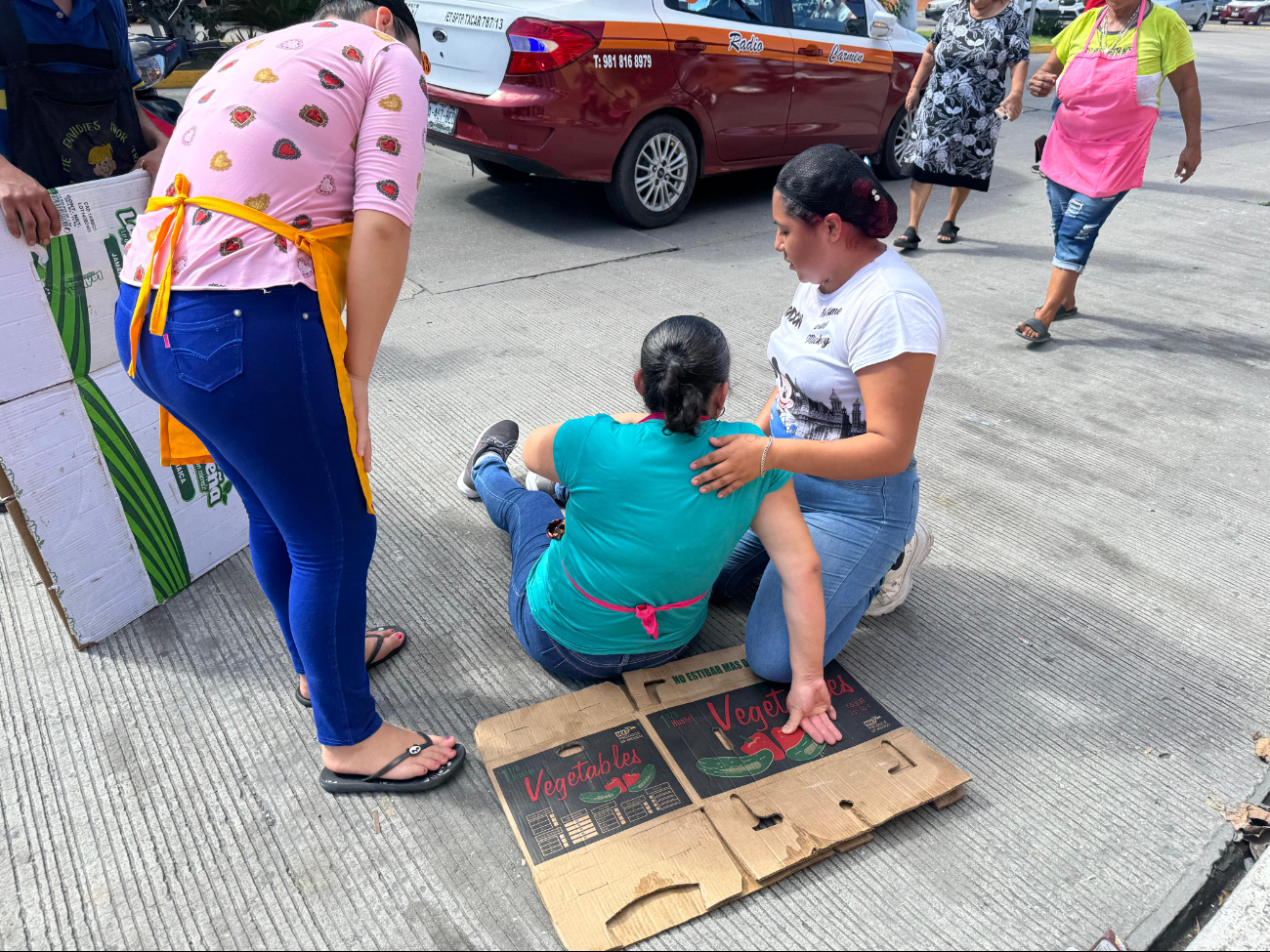 El accidente ocurrió en el cruce de la calle Periférica con avenida José María Morelos y Pavón El accidente ocurrió en el cruce de la calle Periférica con avenida José María Morelos y Pavón