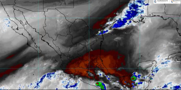 Se esperan fuertes lluvias para la noche de hoy 31 de octubre en Quintana Roo y Yucatán.