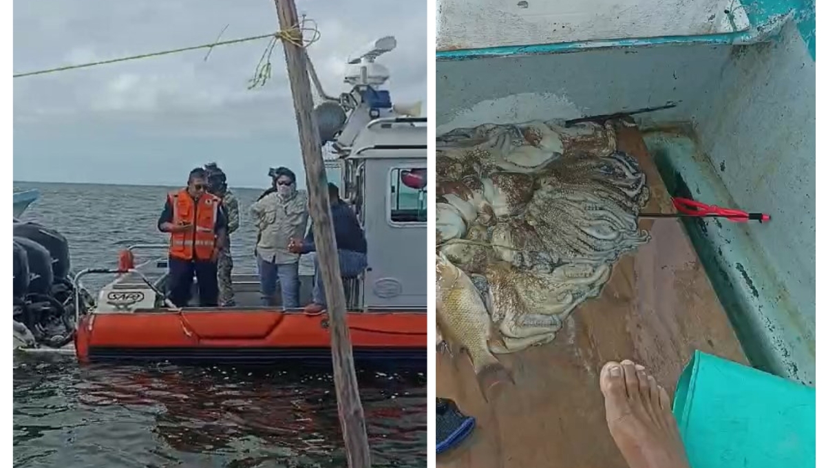 Los pescadores acusaron a la Marina de decomisar y vender los compresores ilegalmente Los pescadores acusaron a la Marina de decomisar y vender los compresores ilegalmente