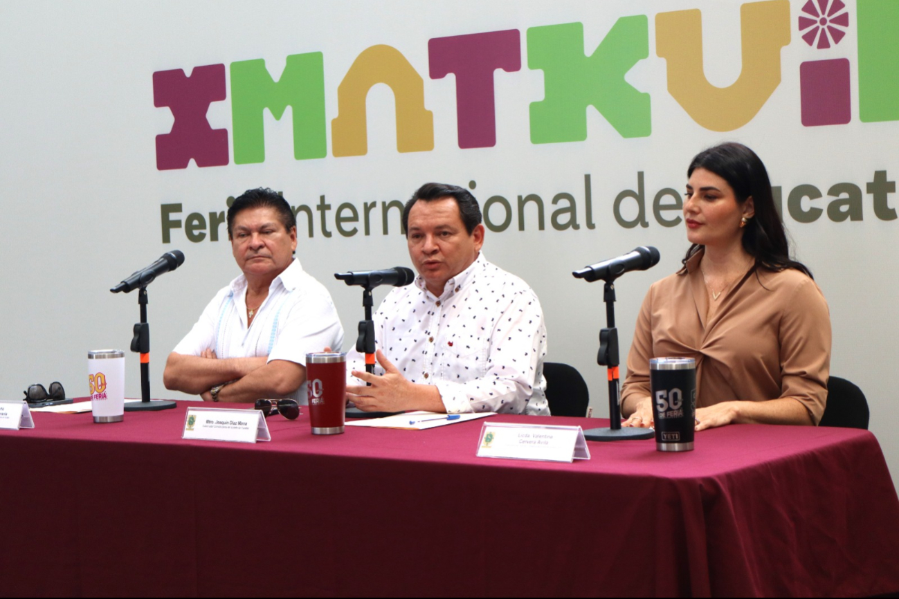 Joaquín Díaz Mena anuncia la Feria Xmatkuil 2024 con Chiapas como invitado especial