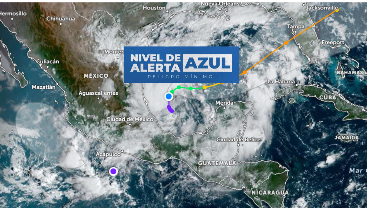 Tormenta Tropical Milton:  Activan Alerta Azul en Quintana Roo