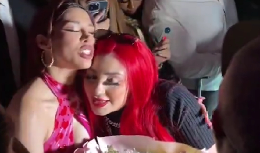 Seguidores celebran la reconciliación entre Bellakath y Yeri Mua en redes sociales. Seguidores celebran la reconciliación entre Bellakath y Yeri Mua en redes sociales.