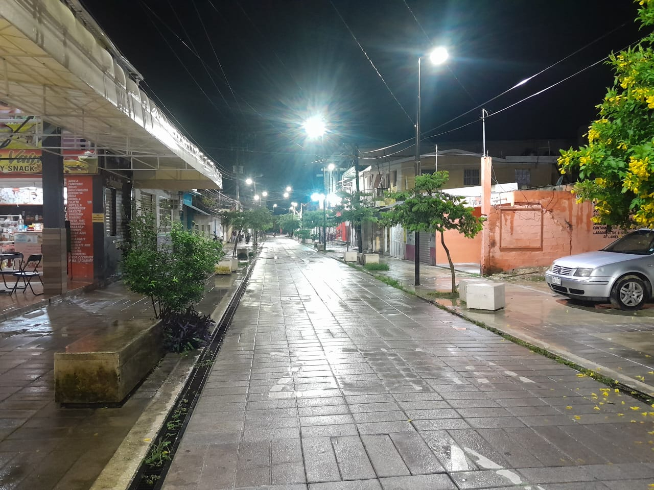 Escárcega ha visto lluvias moderadas desde la tarde. Escárcega ha visto lluvias moderadas desde la tarde.