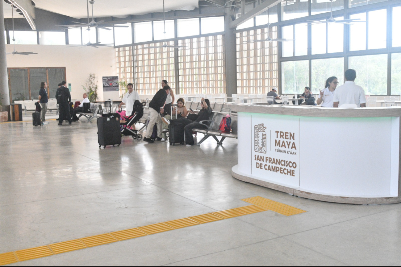 Reactivan operaciones del Tren Maya con destino a Cancún y Palenque Reactivan operaciones del Tren Maya con destino a Cancún y Palenque