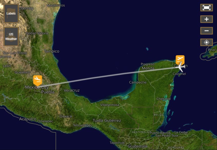 Retoman vuelos en el aeropuerto de Cancún tras el huracán “Milton” ¿Cuáles son?