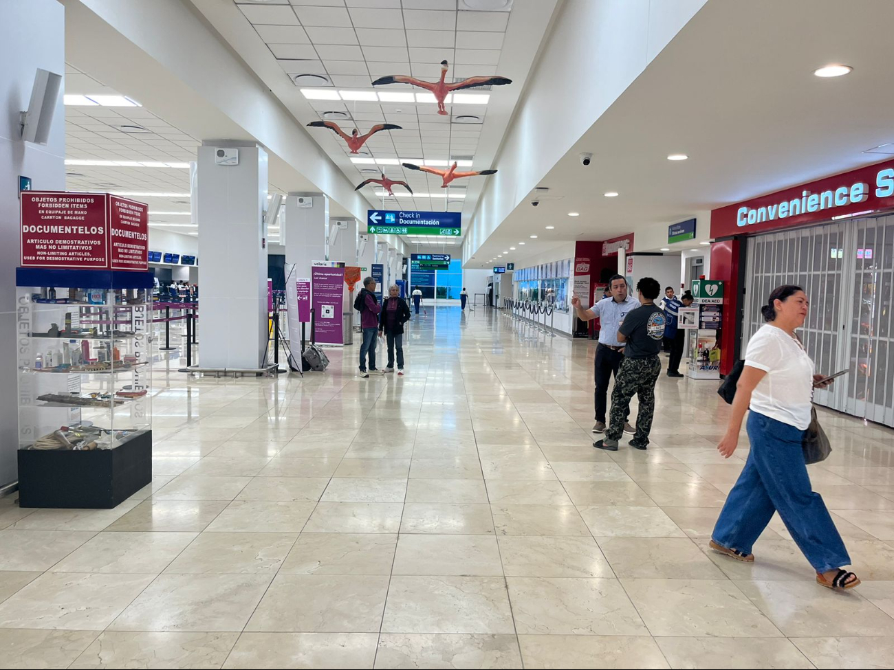 Usuarios podrían reanudar sus viajes este martes en el aeropuerto de Mérida