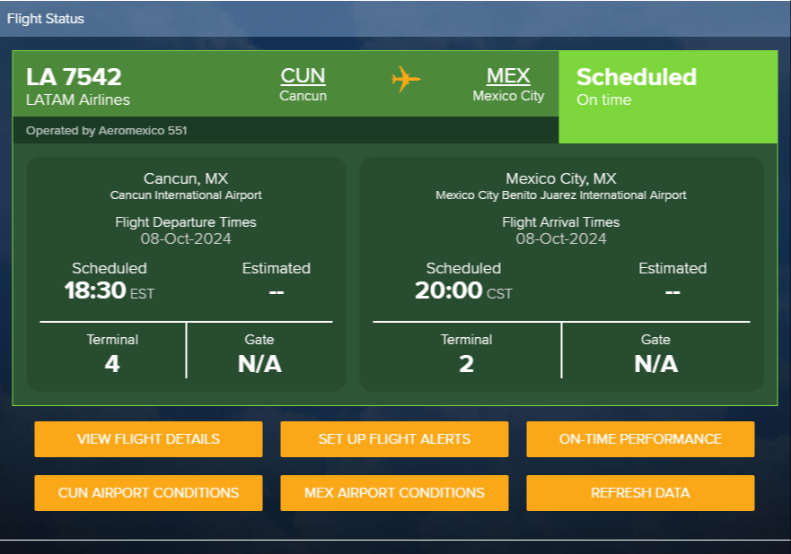 Vuelos del AIC al aeropuerto de CDMX retoman operaciones Vuelos del AIC al aeropuerto de CDMX retoman operaciones