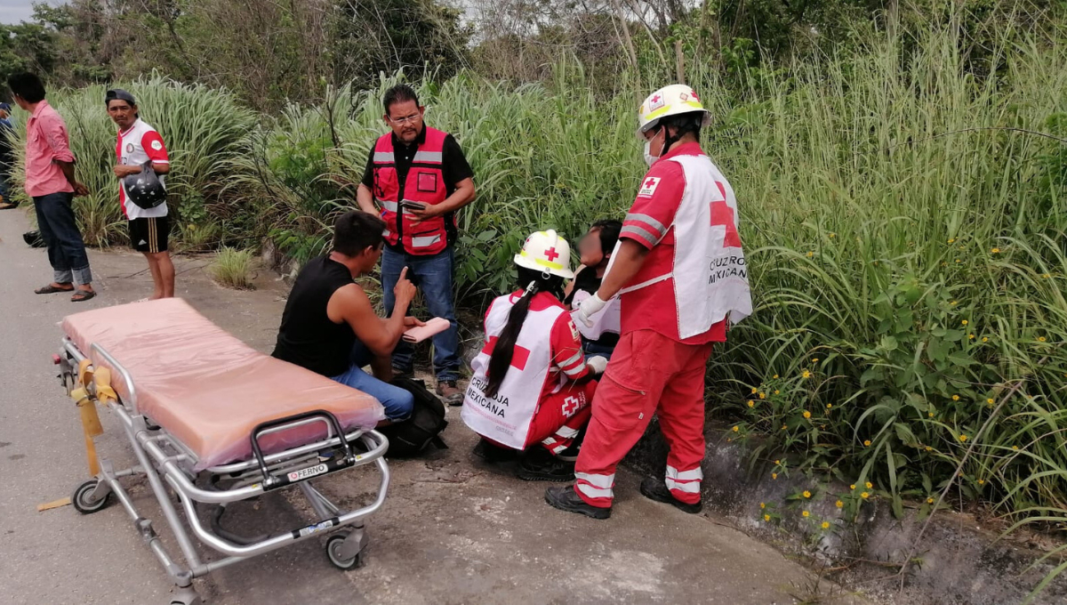 Yesenia de 24 años resultó lesionada en el mismo accidente Yesenia de 24 años resultó lesionada en el mismo accidente