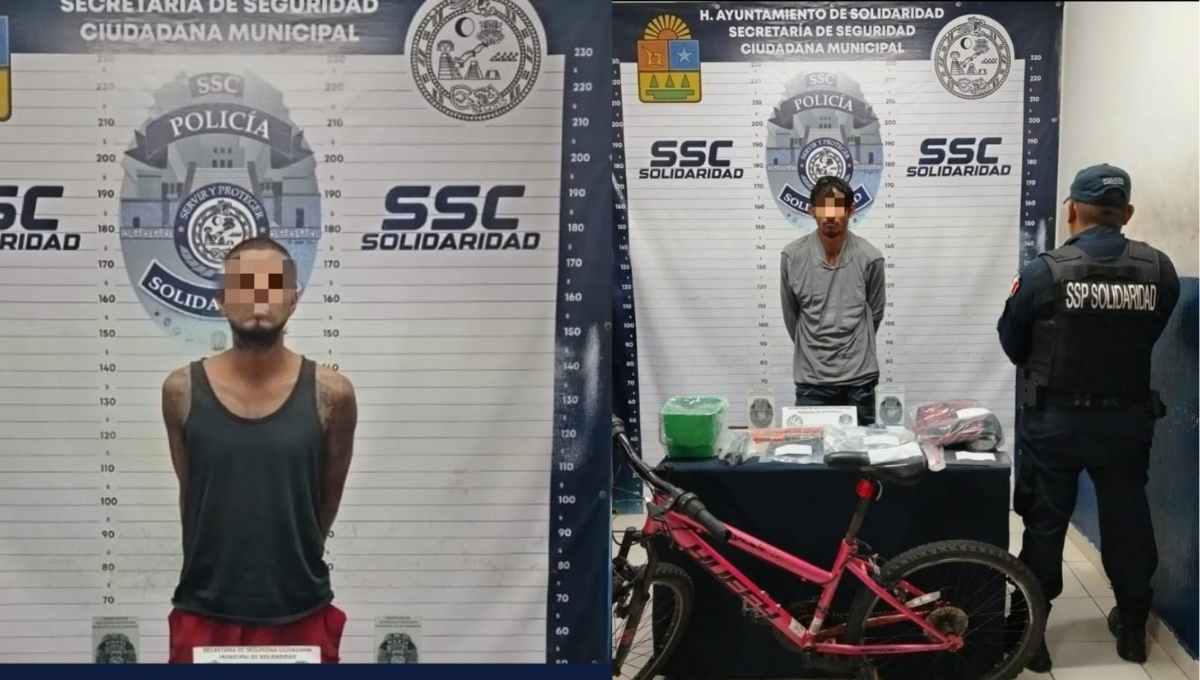 Detienen a dos hombres por intento de robo a viviendas en Playa del Carmen Detienen a dos hombres por intento de robo a viviendas en Playa del Carmen