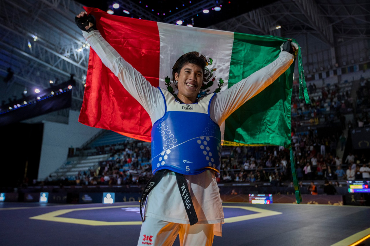 El cancunense es campeón mundial de taekwondo y uno de los deportistas más relevantes El cancunense es campeón mundial de taekwondo y uno de los deportistas más relevantes