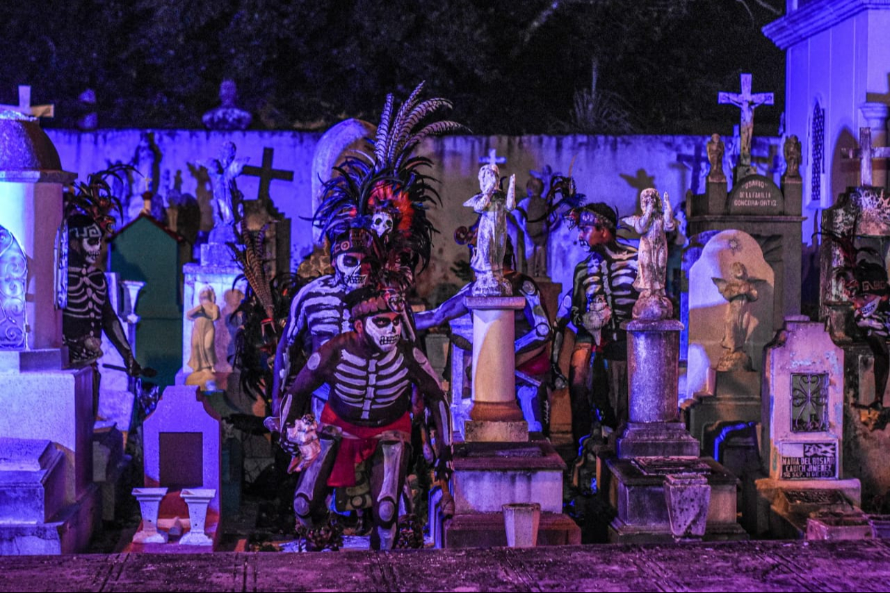 Los eventos se realizan en el Cementerio General de Mérida