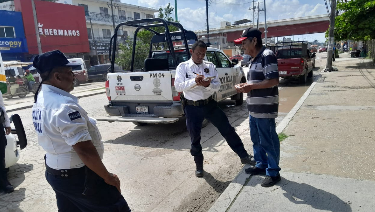 Mototaxista asalta a ancianito en Escárcega y huye con 2 mil 500 pesos