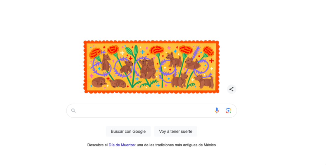 Google celebra Día de Muertos Google celebra Día de Muertos