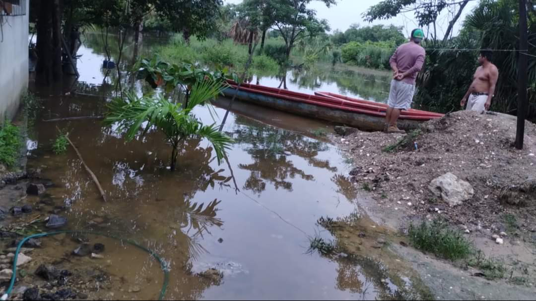 La tierra está “saturada” de agua que no permite que esta filtre y se seque con el sol. La tierra está “saturada” de agua que no permite que esta filtre y se seque con el sol.