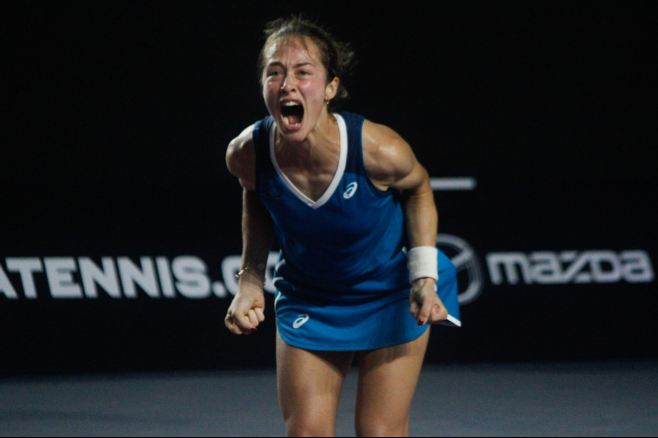 Renata Zarazua se despide del Mérida Open WTA 250. Renata Zarazua se despide del Mérida Open WTA 250.