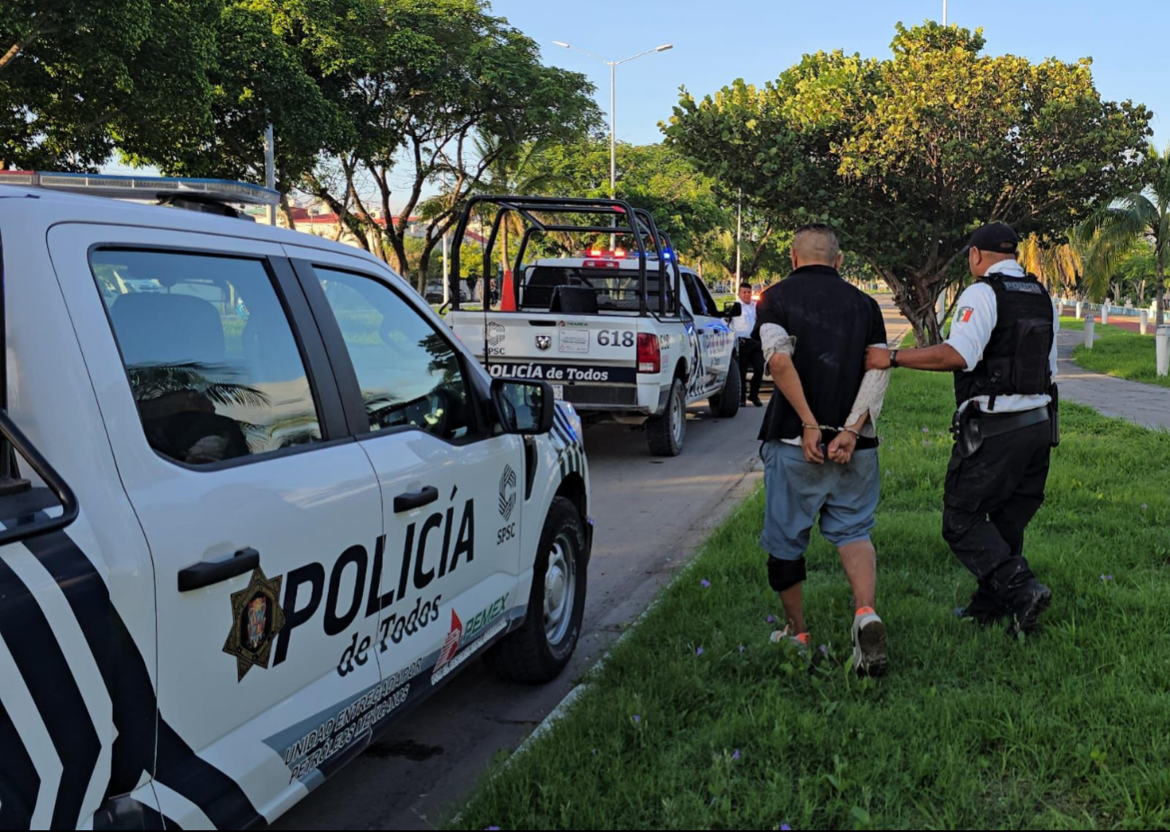 Detenido por presunta amenaza y robo con violencia