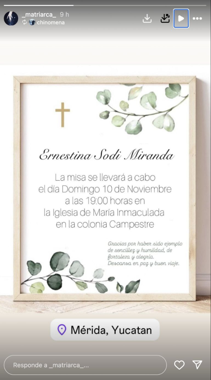 La misa será este día La misa será este día