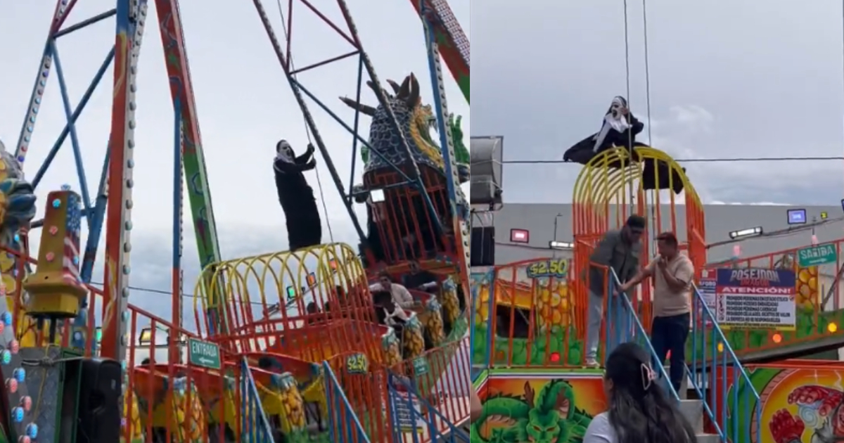 La monja rompe fronteras y actos al extremo La monja rompe fronteras y actos al extremo
