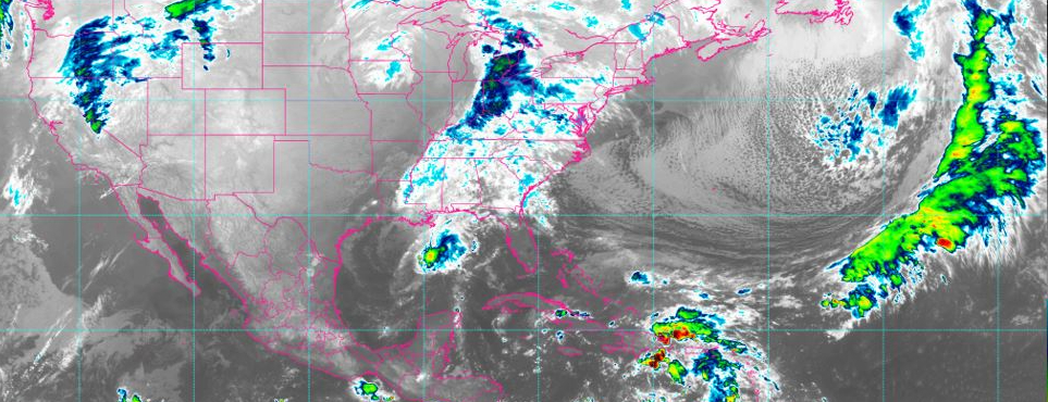 Las lluvias se mantendrán en México este fin de semana